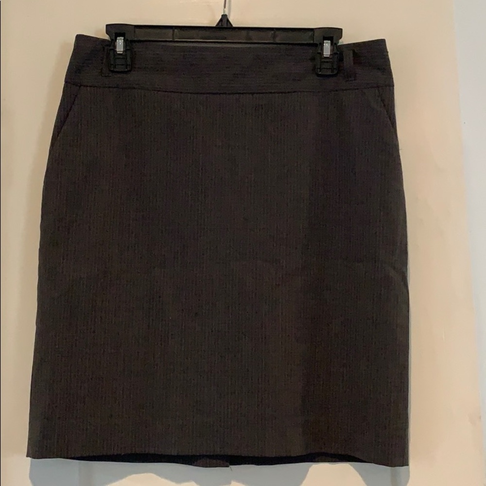 Banana Republic pinstripe dress skirt